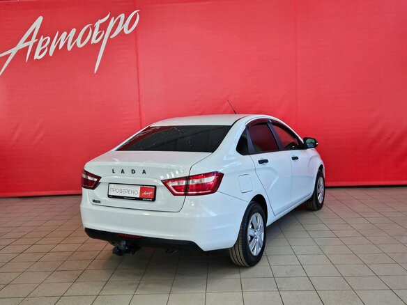 2019 Lada (ВАЗ) Vesta I, белый - вид 4