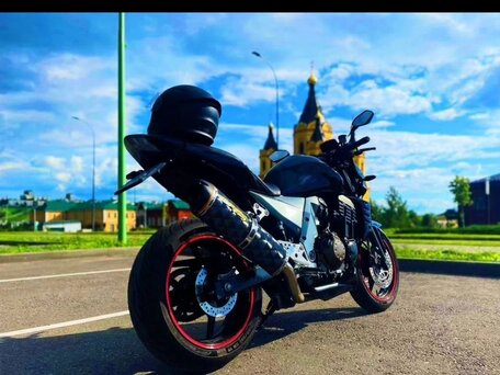 2005 Kawasaki ZR 750 Zephyr, чёрный, 390000 рублей, вид 1