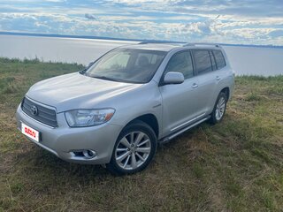 2008 Toyota Highlander II (XU40), серебристый, 1449999 рублей, вид 1
