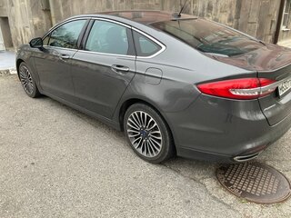 2016 Ford Fusion (North America) II Рестайлинг, серый, 1500000 рублей, вид 4