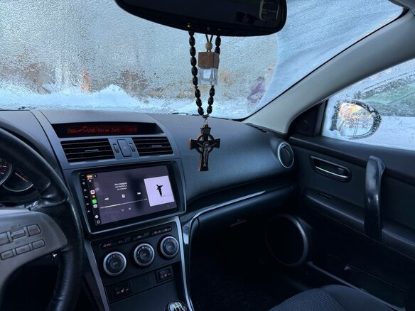 2008 Mazda 6 II (GH), пурпурный, 650000 рублей - вид 6