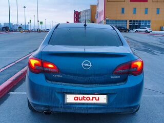 2013 Opel Astra J Рестайлинг, синий, 750000 рублей, вид 5