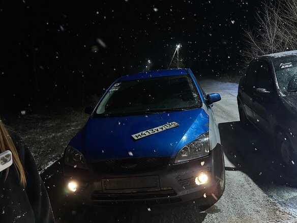 2007 Ford Focus II, голубой, 390000 рублей - вид 3