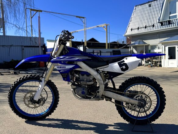 2019 Yamaha YZ250F, синий, 575000 рублей - вид 3