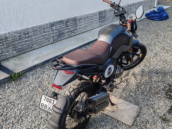 2023 Shineray XY250-11A (COBRA), серый - вид 4
