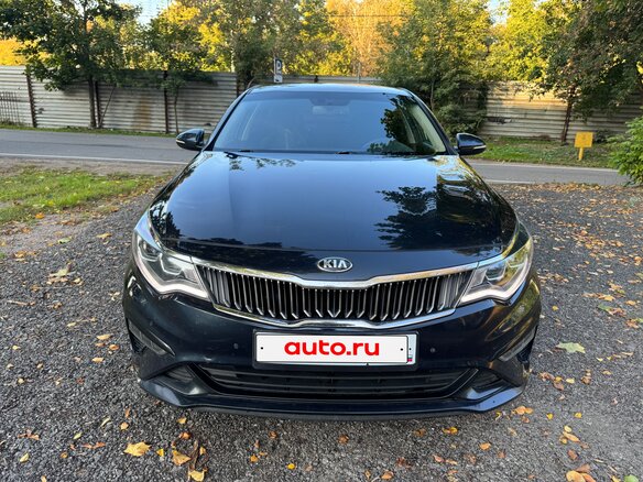 2019 Kia Optima IV Рестайлинг, синий, 1855000 рублей - вид 29