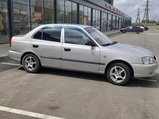 2005 Hyundai Accent ТагАЗ II, серебристый, 482000 рублей, вид 3