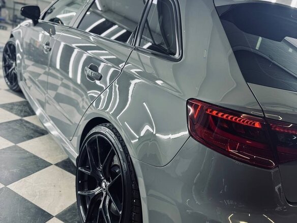 2016 Audi RS 3 II (8V), серый, 3500000 рублей - вид 12