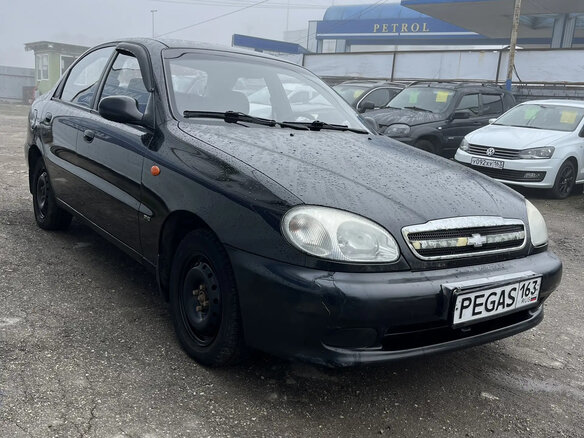 2008 Chevrolet Lanos I, чёрный, 165000 рублей - вид 2