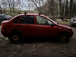 2005 Lada (ВАЗ) Kalina I, красный, 140000 рублей, вид 3