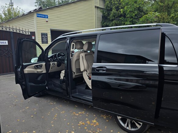 2015 Mercedes-Benz V-Класс Long 250 d длинный III (W447), чёрный, 4500000 рублей - вид 10