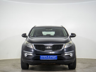 2012 Kia Sportage III, чёрный, 1379000 рублей, вид 2