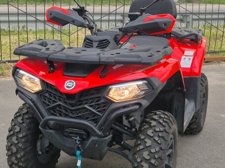 2026 CFMoto CFORCE 520 L, красный, 670000 рублей, вид 1