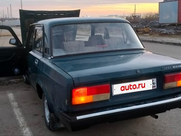 2005 Lada (ВАЗ) 2107, синий, 105000 рублей - вид 1