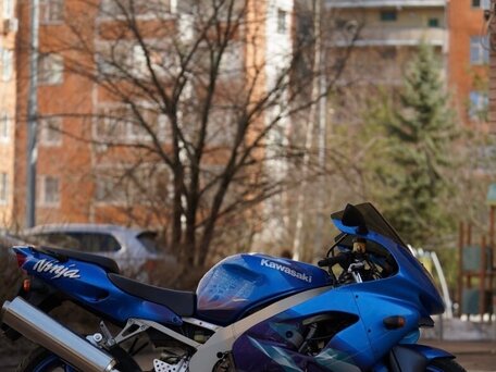 1999 Kawasaki ZX-9R Ninja, синий, 365000 рублей, вид 2