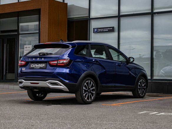 2026 Lada (ВАЗ) Vesta SW Cross I Рестайлинг (NG), синий - вид 6
