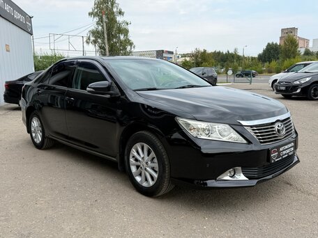 2011 Toyota Camry VII (XV50), чёрный, 1650000 рублей, вид 4