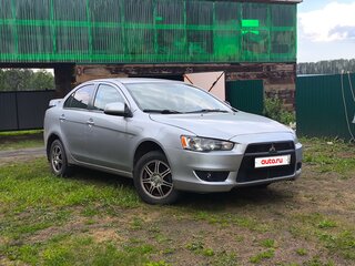 2010 Mitsubishi Lancer X, серебристый, 680000 рублей, вид 1