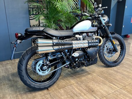 2025 Triumph Scrambler, чёрный, 1580000 рублей, вид 3