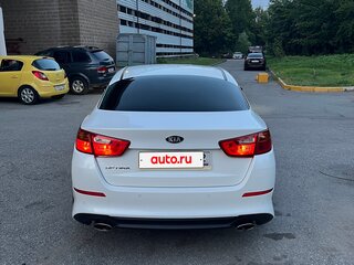 2014 Kia Optima III Рестайлинг, белый, 1400000 рублей, вид 3