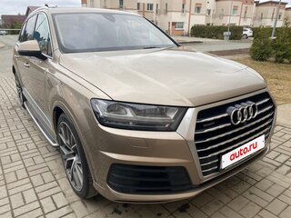 2018 Audi Q7 II (4M), бежевый, 3690000 рублей, вид 4