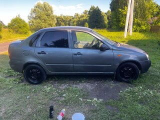 2011 Lada (ВАЗ) Kalina I, серый, 175000 рублей, вид 3