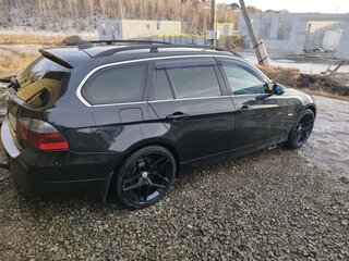 2008 BMW 3 серии 325xi V (E90/E91/E92/E93), чёрный, 1100000 рублей, вид 2