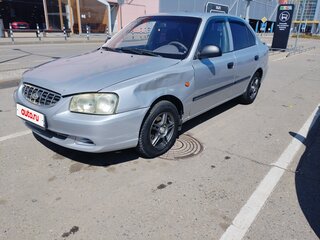 2006 Hyundai Accent ТагАЗ II, серебристый, 380000 рублей, вид 2