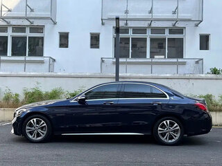 2019 Mercedes-Benz C-Класс 180 IV (W205) Рестайлинг, синий, 2330017 рублей, вид 4