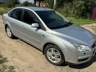 2007 Ford Focus II Рестайлинг, серебристый, 370000 рублей, вид 3