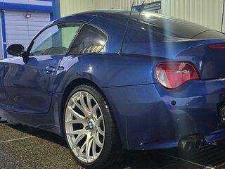 2007 BMW Z4 I (E85/E86) Рестайлинг, синий, 1500000 рублей, вид 4