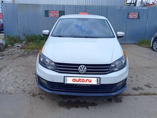 2019 Volkswagen Polo V Рестайлинг, белый, 800000 рублей, вид 4