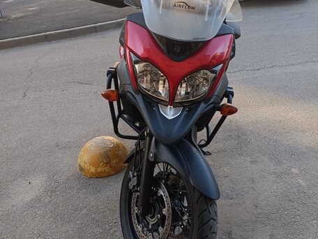 2015 Suzuki V-Strom DL 650, красный, 450000 рублей, вид 2