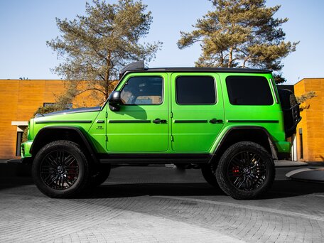 2022 Mercedes-Benz G-Класс AMG 63 4x4 Squared II (W463), зелёный, 28200000 рублей, вид 2
