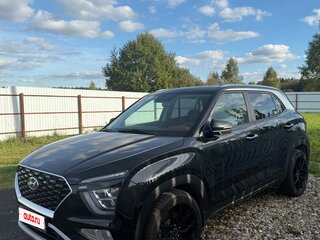 2021 Hyundai Creta II, чёрный, 2550000 рублей, вид 2