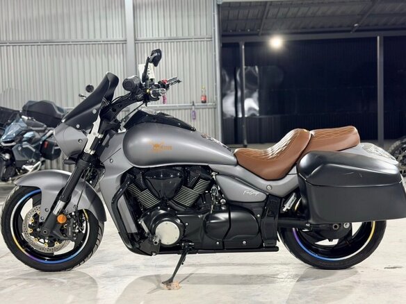 2017 Suzuki Boulevard M109R, серый - вид 3
