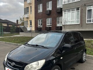 2007 Hyundai Getz I Рестайлинг, чёрный, 560000 рублей, вид 1