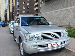 2006 Lexus LX 470 II Рестайлинг, серебристый, 1350000 рублей, вид 1
