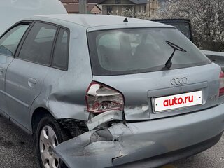 2001 Audi A3 I (8L) Рестайлинг, серый, 100000 рублей, вид 2