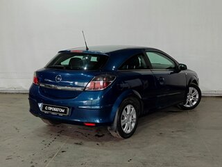 2007 Opel Astra GTC H Рестайлинг, синий, 490000 рублей, вид 4