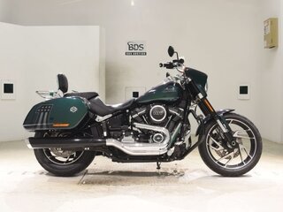 2021 Harley-Davidson Sport Glide, зелёный, 1185000 рублей, вид 2