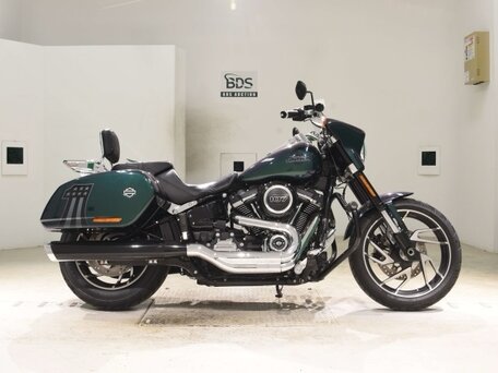 2021 Harley-Davidson Sport Glide, зелёный, 1185000 рублей, вид 2
