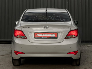 2015 Hyundai Solaris I Рестайлинг, бежевый, 899000 рублей, вид 5
