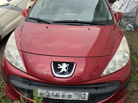 2008 Peugeot 207 I, красный, 430000 рублей, вид 2