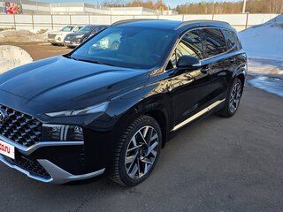 2022 Hyundai Santa Fe IV Рестайлинг, чёрный, 3650000 рублей, вид 1