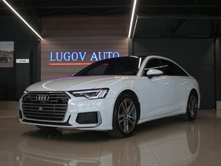 2022 Audi A6 40 TDI V (C8), белый, 5250000 рублей, вид 1