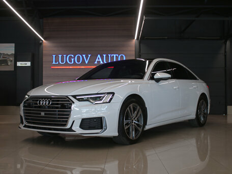 2022 Audi A6 40 TDI V (C8), белый, 5250000 рублей, вид 1