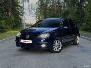 2008 Volkswagen Golf V, синий, 950000 рублей, вид 1