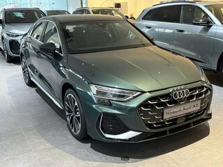 2026 Audi A3L 35 TFSI IV (8Y) Рестайлинг, зелёный, 4450000 рублей, вид 3