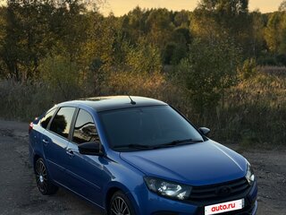 2021 Lada (ВАЗ) Granta I Рестайлинг, синий, 850000 рублей, вид 5